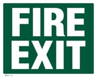 Fire Exit sign (32m)
